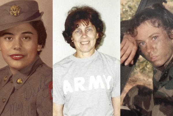 Three women veterans